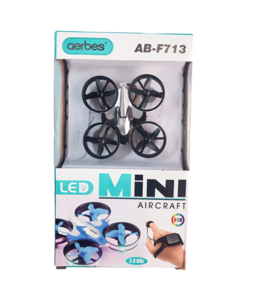 AB F713 6 Axis Gyro Stabilizer Mini LED Aircraft uBuySA