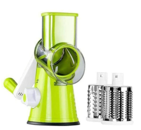 PREMIUM QUALITY Tabletop Drum Grater 3 in 1 White Color