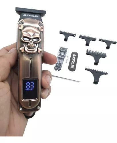 Aorlis Professional LCD Display  USB Charging Hair Clipper