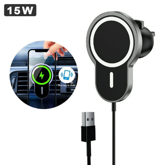 MAGNETIC WIRELESS CAR CHARGER