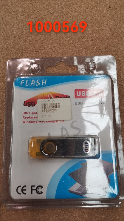 4GB Rotate Model USB 2.0 Flash Memory Stick Drive Storage