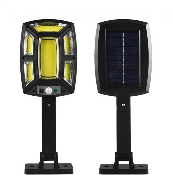 Aerbes Solar Powered Street COB  Light with Remote Control