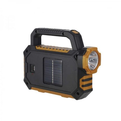 Rechargeable Solar Powered  6COB + 1 LED Work Light