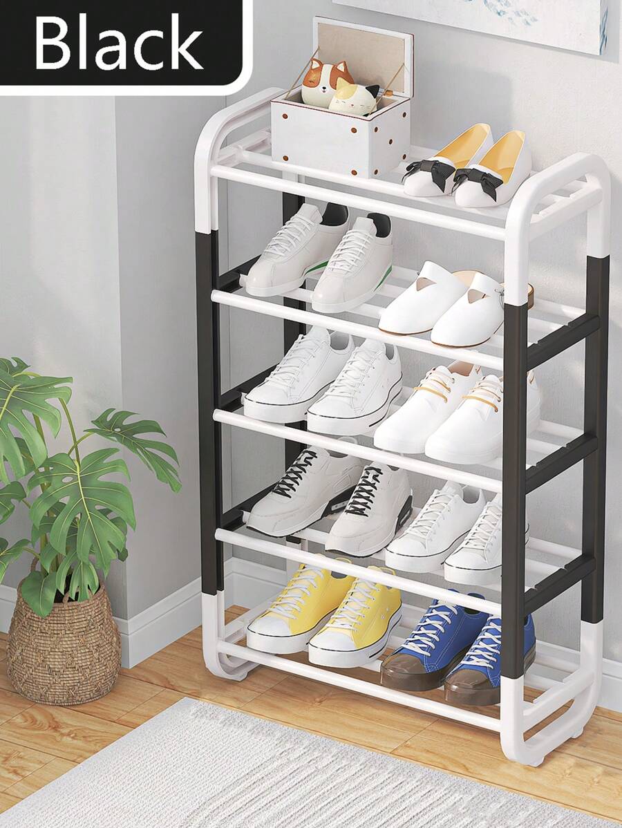 DUAL COLOUR SHOE RACK