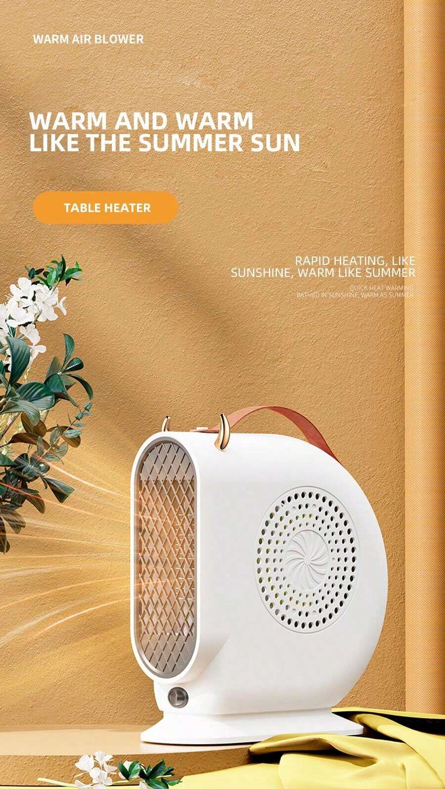 Mini Electric Heater Desktop Heater Portable