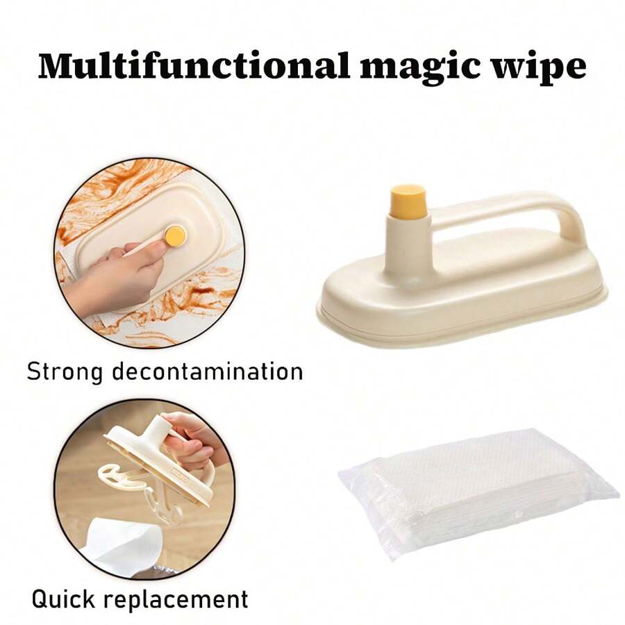 Replaceable Kitchen Degreasing Specialized Cleaning Cloth Scouring Pad