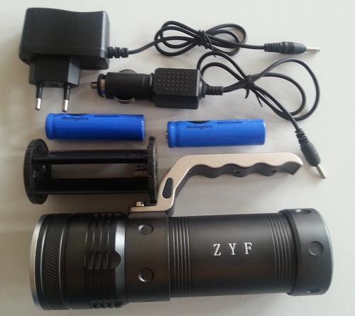 High Power Cree led Torch Rechargeable Torch