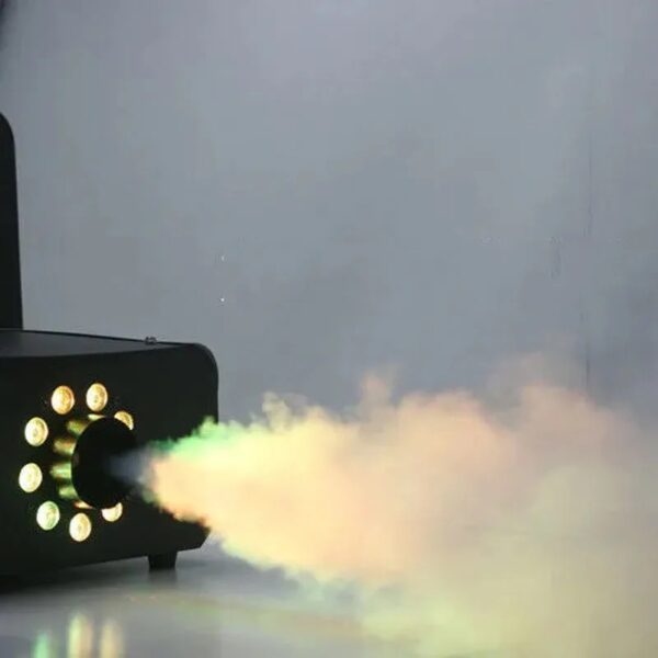 PM-014 Fog Machine Dual Control With LED Light + Remote Control