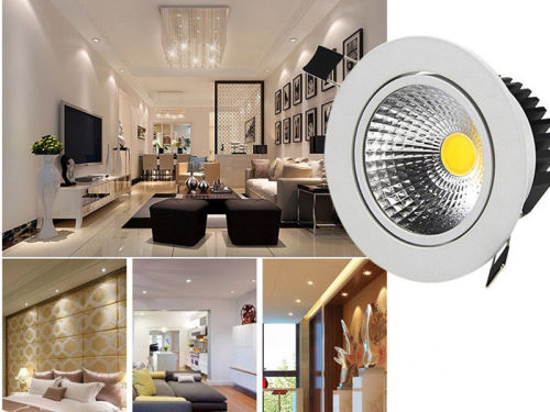 6W Mini LED COBￂﾠ Downlight Recessed LED Ceiling Lamp