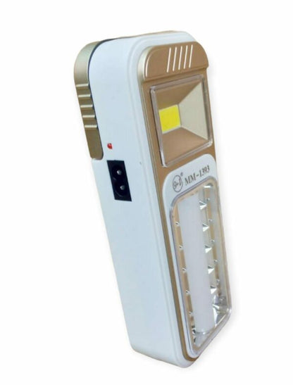 Solar Powered, Rechargeable and  Battery Operated Emergency Light