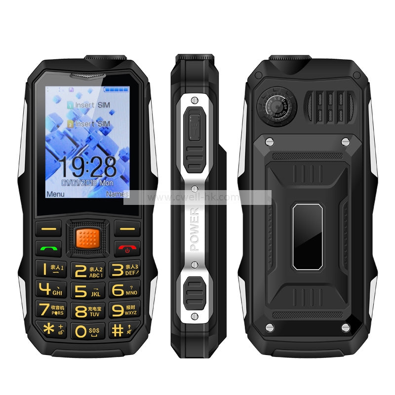 Rugged GPS Walkie Talkie 2 Way  Radio 5km Radius/Dual Sim Card  Phone /Power Bank