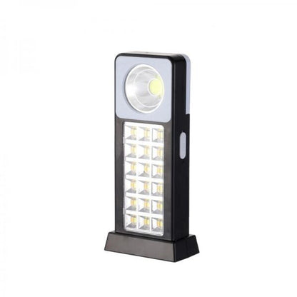 3W 18 COB Solar Powered or USB  Rechargeable Light