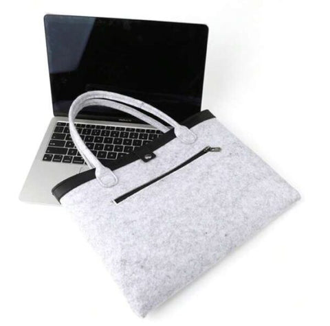 SE-155 Felt Laptop Handheld Bag 12Inch