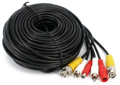 CCTV Video Power RG59 Coaxial  Cable 10m