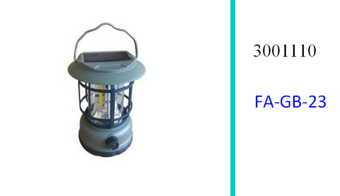 Rechargeable Solar Camping Lamp