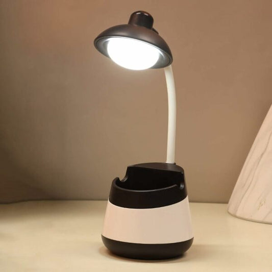 USB Rechargeable Table Lamp Pencil  Holder