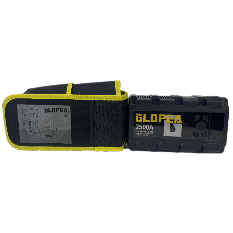 GLOPEA Jump Starter with Air Compressor, 2500A Car Battery Booster Pack