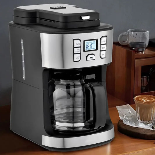 Stainless Steel Automatic Drip Filter Coffee Maker