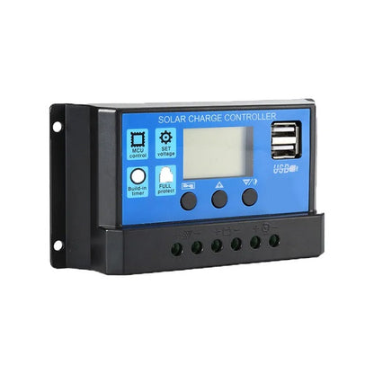 XF0837 Solar Charge Controller 20A Dual USB Output With LCD Display, PWM Battery Charging