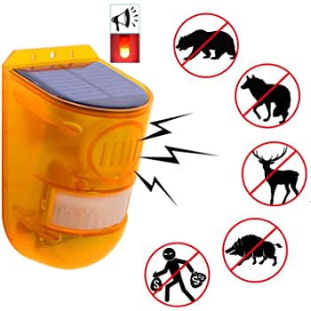 Solar Warning Light Safety Light Alarm