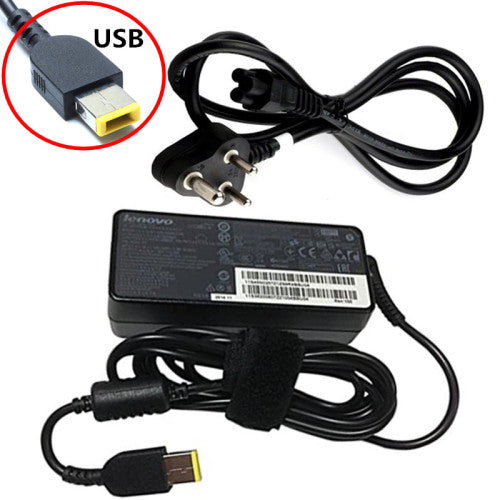 Power Adapter Laptop Battery Charger Cord Adapter 20V 4.5A Pin USB