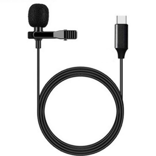 For Type- C OEM Clip Portable Lavalier Microphone Wired