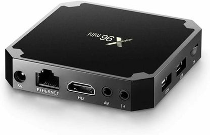 Mini TV Box Quad Core Analogic Android 4K Smart TV Box X96