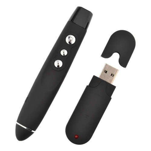 USB PP-1000 Wireless Laser Pointer Presenter With Receiver