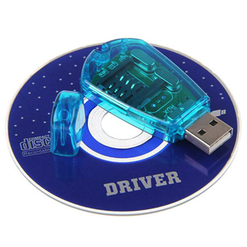 USB Cellphone Standard SIM Card Reader Copy Writer SMS GSM/CDMA+CD KY Backu nh3