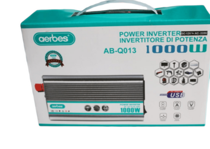 1000watt 12v DC to 220v AC  Inverter