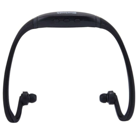 Stereo Wireless In-ear Headset with Micro SD Card Slot