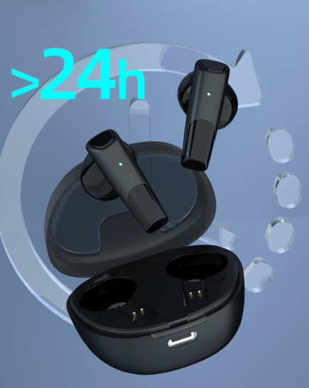 Bluetooth 5.2 Headset with Transparent Cover Available In Black & White