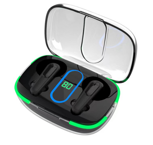 Treqa BT-34 TWS Bluetooth Headset With Transparent Case