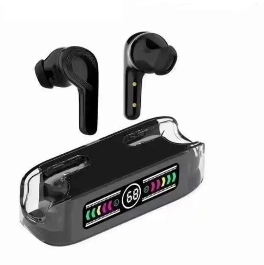 KM12 Bluetooth 5.3 Headset with Transparent Case