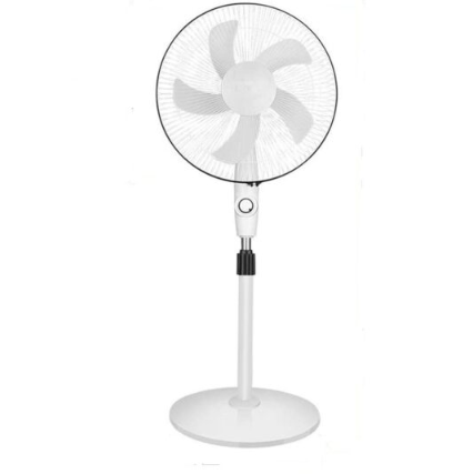 JG-30-6 Solar Powered 3 Speed Ocillating Floor Fan 16″