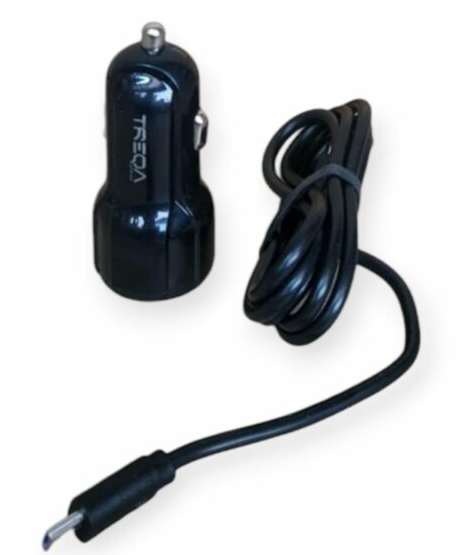 CS-234 Dual USB Port Car Charger With Micro USB Cable 3.1A