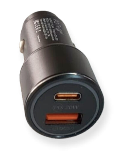 Treqa CC-322 PD20W+QC3.0 Quick Car Charger