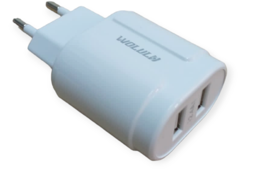 Wolulu AS-51453 Dual USB Wall Charger 2.4A