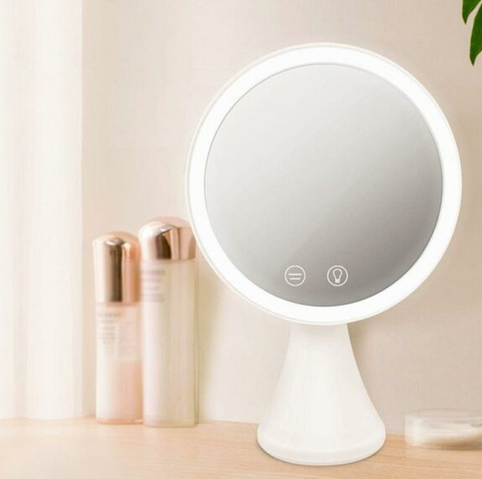 FA-619 Rechargeable Multifunction LED Table Lamp And Mirror