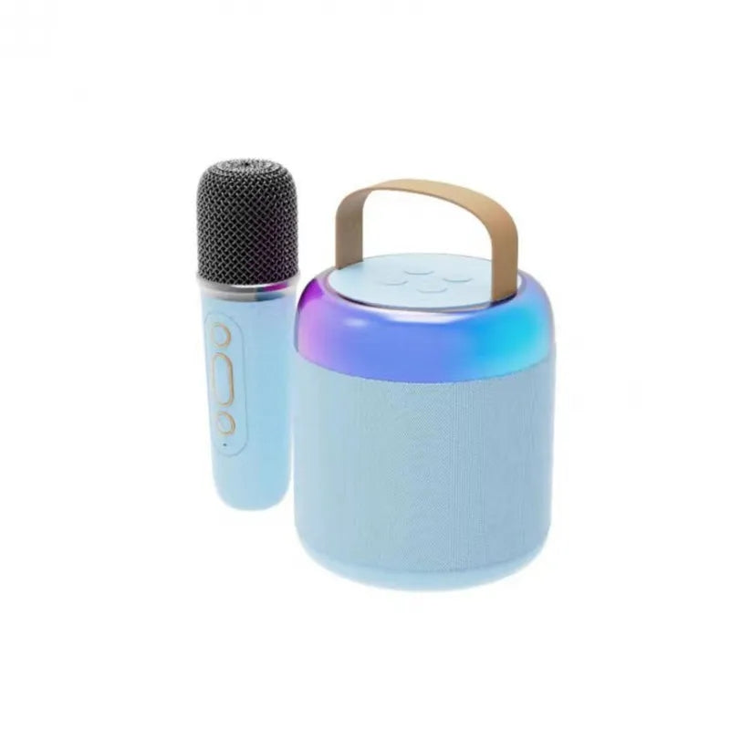 Wolulu AS-50192 Portable Bluetooth Speaker with Karaoke Microphone 1500mah Battery