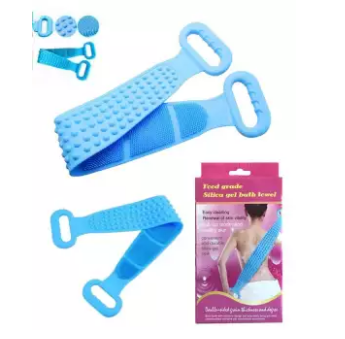 Towel Rub Brush Food Grade Silica Gel Bath Towel Silica gel Bath