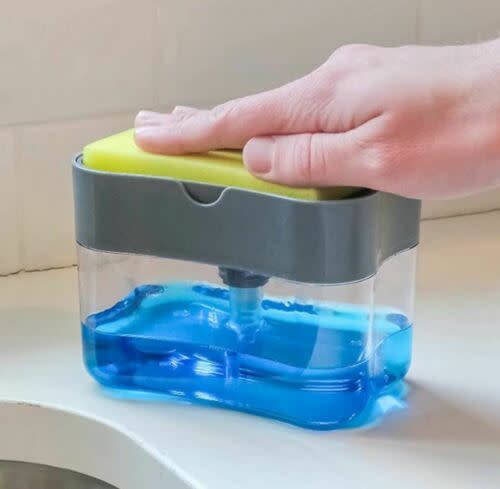 Soap Dispenser Soap Pump Sponge Caddy