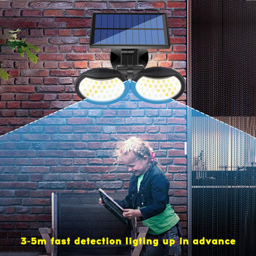 56LED Solar Light Outdoor Solar Lamp PIR Motion Sensor