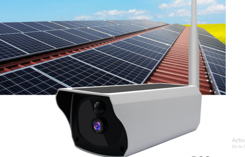 Low-Power Solar WiFi Bullet Camera