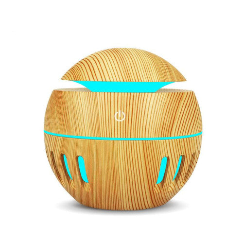 130ml USB Aroma Diffuser Ultrasonic Cool Mist Humidifier Air Purifier with 7 Color LED