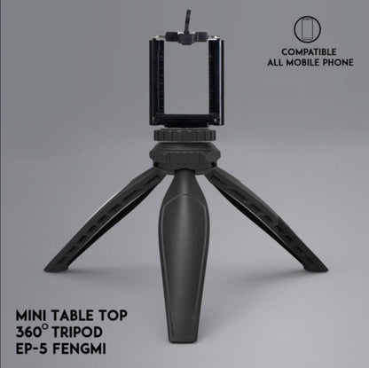 Tripod Mini + U Holder Table Top Tripod Serbaguna EP5 Tripod