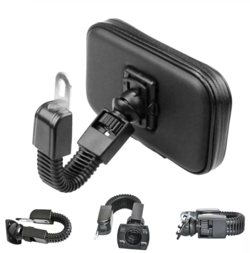 Waterproof Bike Mount Holder Case Bicycle Cover 6.3Inch 360