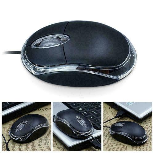 Universal Wired USB Optical Mouse For PC Laptop Computer Wheel Scroll