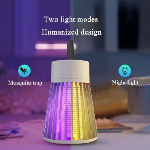 USB Bug Zapper Electric for Bedroom Livingroom Patio CampingOutdoor Mosquito Killer Lamp