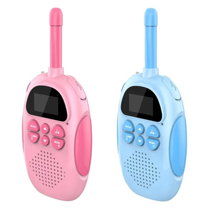 Childrens Walkie Talkie Toy Mini Handheld Transceiver 3KM Range UHF Radio Lanyard Interphone